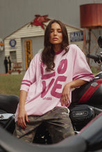 Load image into Gallery viewer, Sabbi The Very Oversized Love Revolution Tee - Pink  Hyde Boutique   

