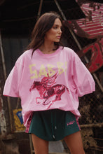 Load image into Gallery viewer, Sabbi The Very Oversized Rhinestone Girl - Pink  Hyde Boutique   
