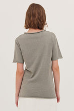 Load image into Gallery viewer, Cloth and Co The Rib Neck Tee - Eucalptus Hyde Boutique
