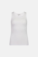Load image into Gallery viewer, Rebe Ribbed Tank - White Hyde Boutique
