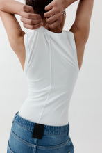 Load image into Gallery viewer, Rebe Ribbed Tank - White Hyde Boutique
