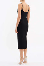 Load image into Gallery viewer, Rebecca Vallance Rina Strap Midi Dress - Black  Hyde Boutique   
