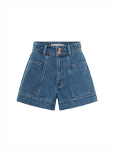 Load image into Gallery viewer, Kivari Rita Denim Short - Drift Blue
