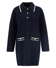 Load image into Gallery viewer, Barbour River Knitted Mini Dress - Dark Navy Hyde Boutique
