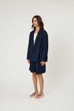 Load image into Gallery viewer, Remain Rory Blazer - Midnight Stripe Hyde Boutique
