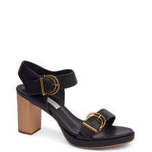 Load image into Gallery viewer, Kathryn Wilson Rose Heel - Black Calf Hyde Boutique
