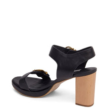 Load image into Gallery viewer, Kathryn Wilson Rose Heel - Black Calf Hyde Boutique
