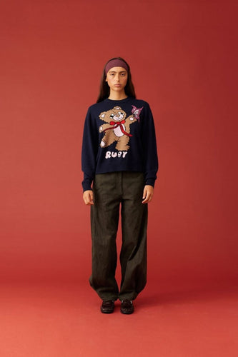 Ruby Rubear Sweater - Teddy Bear Hyde Boutique