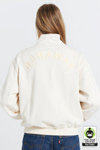 Load image into Gallery viewer, Karen Walker College Zip Up Sweatshirt - Ecru
