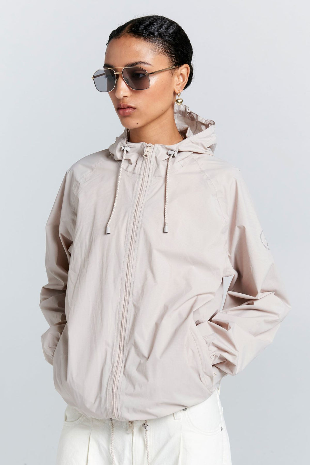 Karen Walker Runaway Windbreaker - Pumice