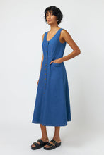 Load image into Gallery viewer, Kate Sylvester Denim Dress - Mid-blue Indigo  Hyde Boutique   
