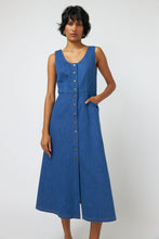 Load image into Gallery viewer, Kate Sylvester Denim Dress - Mid-blue Indigo  Hyde Boutique   
