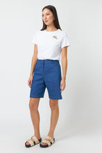 Load image into Gallery viewer, Kate Sylvester Denim Short - Mid-blue Indigo  Hyde Boutique   
