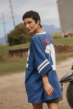 Load image into Gallery viewer, Sabbi The Very Oversized Love Revolution Tee - Blue  Hyde Boutique   
