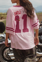 Load image into Gallery viewer, Sabbi The Very Oversized Love Revolution Tee - Pink  Hyde Boutique   
