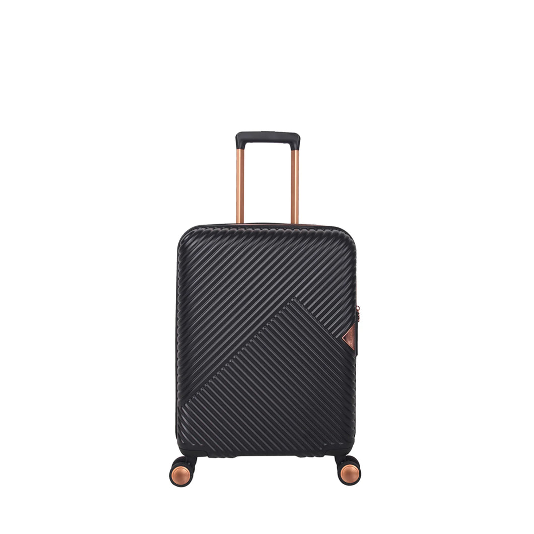 Saben Medium Luggage Suitcase Bag - Black  Hyde Boutique   