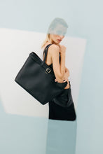 Load image into Gallery viewer, Saben Tabby Shoulder Bag - Black/Bronze Hyde Boutique
