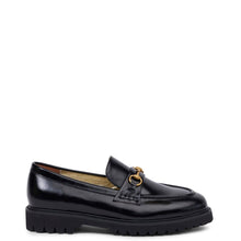 Load image into Gallery viewer, Kathryn Wilson Shandre Loafer - Black High-Shine Hyde Boutique
