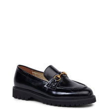 Load image into Gallery viewer, Kathryn Wilson Shandre Loafer - Black High-Shine Hyde Boutique
