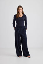 Load image into Gallery viewer, Laing Simone Trouser - Navy Hyde Boutique
