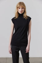 Load image into Gallery viewer, Laing Sleeveless Polo - Black Hyde Boutique
