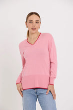 Load image into Gallery viewer, Tuesday Label Split Jumper - Pink  Hyde Boutique   
