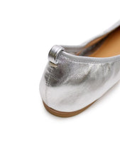 Load image into Gallery viewer, La Tribe Ballet Flat - Silver  Hyde Boutique   
