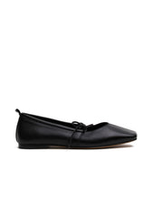 Load image into Gallery viewer, La Tribe Square Toe Flat - Black Hyde Boutique
