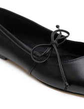 Load image into Gallery viewer, La Tribe Square Toe Flat - Black Hyde Boutique
