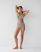 Load image into Gallery viewer, Dear Dylan Swim Crop - Bistro Stripe  Hyde Boutique   
