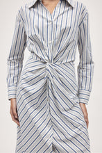 Load image into Gallery viewer, Marle Collins Dress - Cerulean Stripe  Hyde Boutique   
