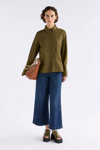 Load image into Gallery viewer, Elk Stuud Long Sleeve Shirt - Olive Hyde Boutique
