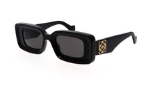 Load image into Gallery viewer, LOEWE Anagram LW40101I Sunglasses - Shiny Black/Smoke Eyewear Loewe
