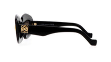 Load image into Gallery viewer, LOEWE Anagram LW40114I Sunglasses - Shiny Black/Smoke Eyewear Loewe
