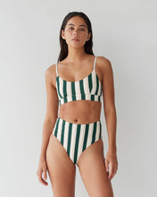 Load image into Gallery viewer, Dear Dylan Swim Crop - Bistro Stripe  Hyde Boutique   
