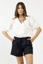 Load image into Gallery viewer, Drama The Label Taken Blouse - White  Hyde Boutique   
