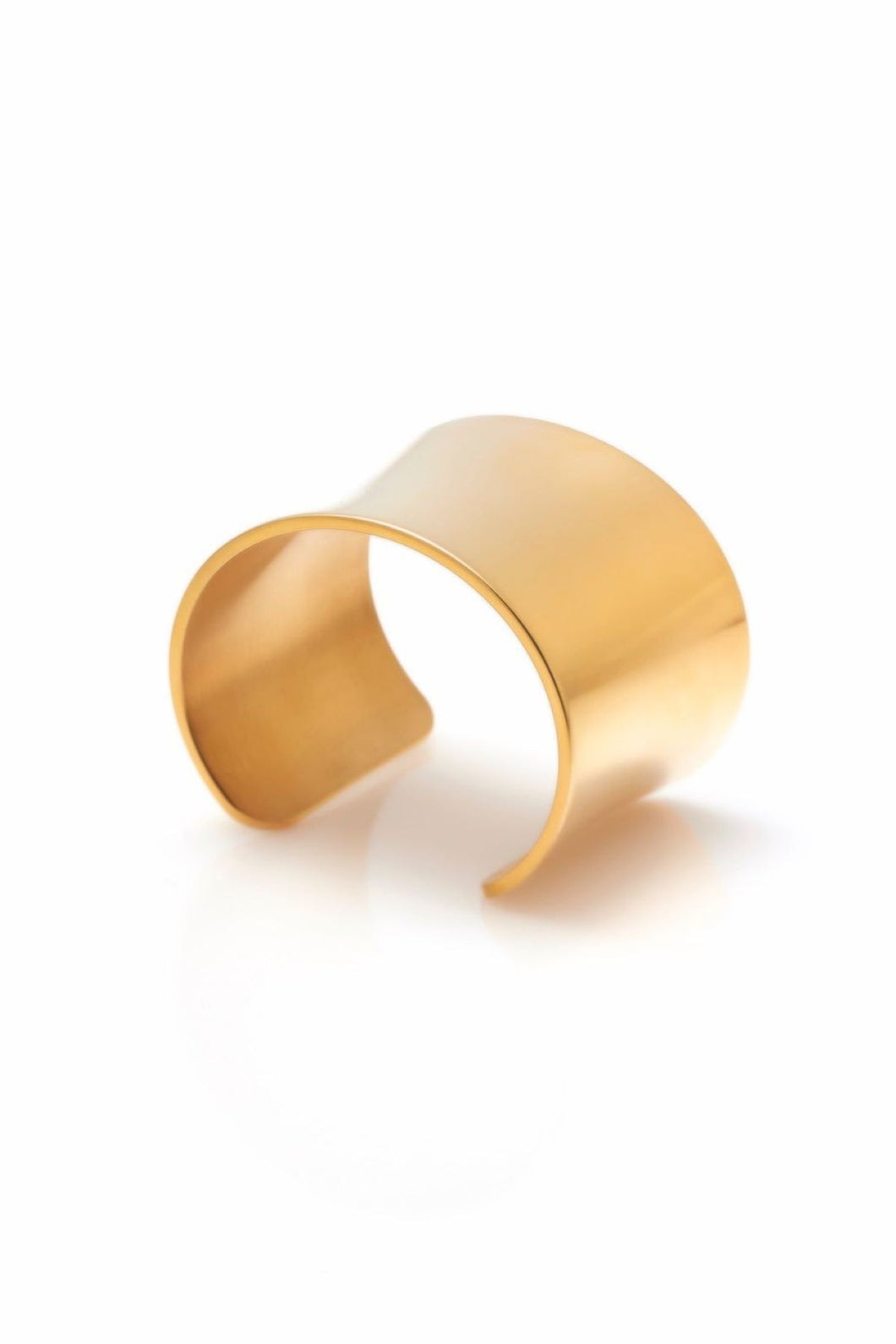 Silk and Steel Titan Cuff - Gold Hyde Boutique