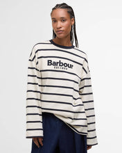 Load image into Gallery viewer, Barbour Maeve Top - Ecru/Dark Navy Stripe Hyde Boutique
