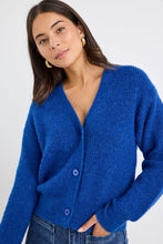 Load image into Gallery viewer, Stories be Told Trance Soft Knit Cardigan - Cobalt Blue Hyde Boutique
