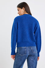 Load image into Gallery viewer, Stories be Told Trance Soft Knit Cardigan - Cobalt Blue Hyde Boutique
