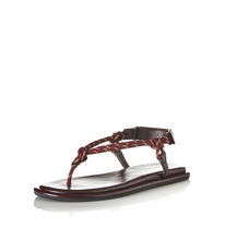 Load image into Gallery viewer, Alias Mae Tuumi Sandal - Burgundy Hyde Boutique
