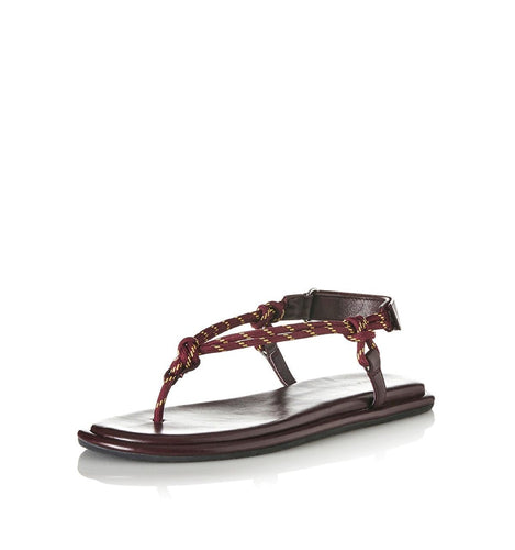 Alias Mae Tuumi Sandal - Burgundy Hyde Boutique