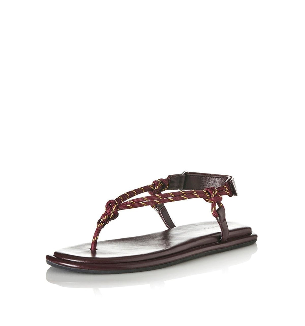 Alias Mae Tuumi Sandal - Burgundy Hyde Boutique
