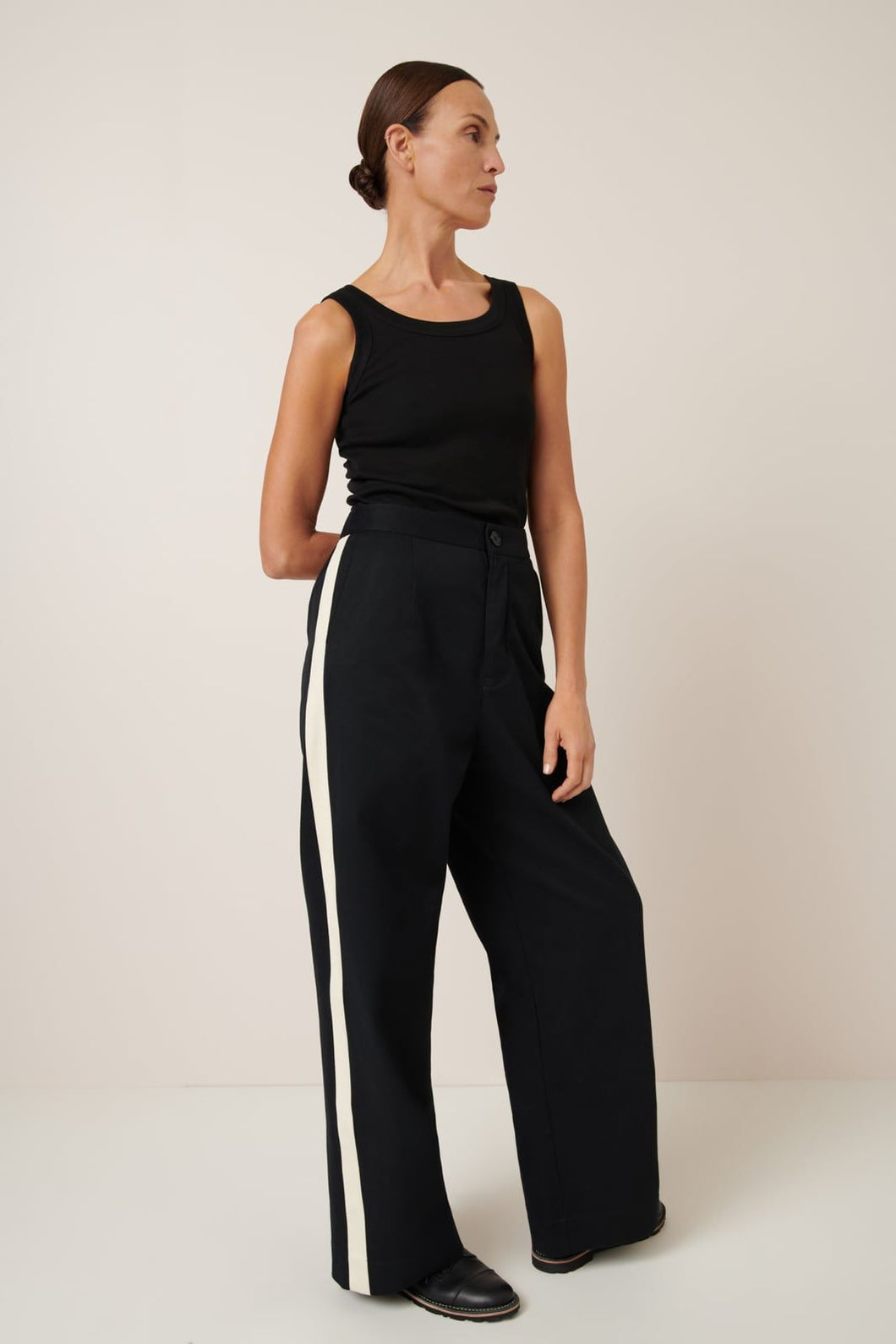 Kowtow Tux Pant - Black Hyde Boutique