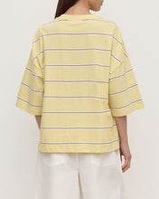 Load image into Gallery viewer, Assembly Label Nora Cotton Stripe Oversized Tee - Rind Stripe Hyde Boutique
