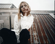 Load image into Gallery viewer, Rebe Piped Shirt - White Hyde Boutique
