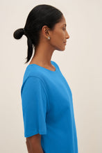 Load image into Gallery viewer, Kowtow Light Tee Dress - Ocean  Hyde Boutique   
