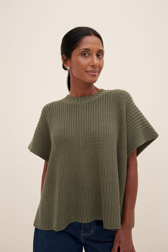 Kowtow Sofia Top - Olive  Hyde Boutique   