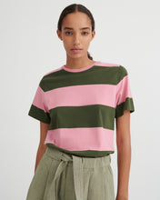 Load image into Gallery viewer, Kowtow Classic Tee - Begonia Stripe Hyde Boutique
