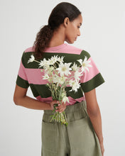 Load image into Gallery viewer, Kowtow Classic Tee - Begonia Stripe Hyde Boutique
